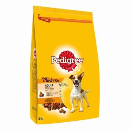 PEDIGREE Mini Adult szárazeledel baromfival és zöldséggel 2kg