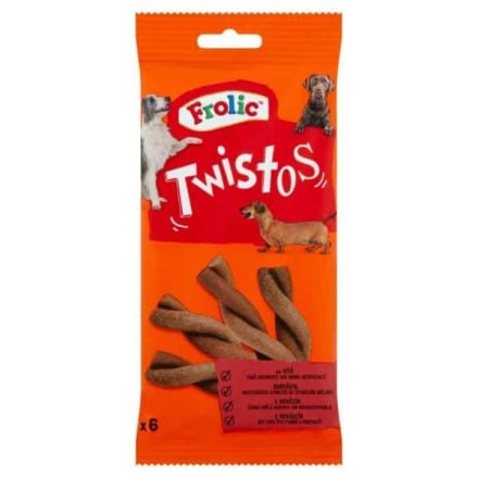 FROLIC TWISTOS Jutalomfalat marhával 105g