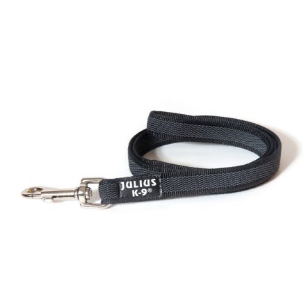 JK9 C&G GUMIS PÓRÁZ FOGÓVAL 20MM/2M FEKETE-SZÜRKE