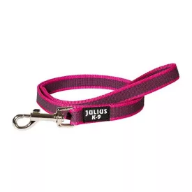 JK9 COLOR&GREY GUMIS PÓRÁZ FOGÓVAL 20MM/2M PINK-SZÜRK