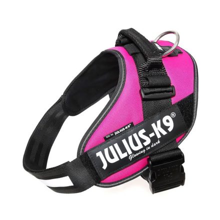 JK9 ICD POWERHÁM FELIRATTAL M/0 SÖTÉT PINK  58-76 CM