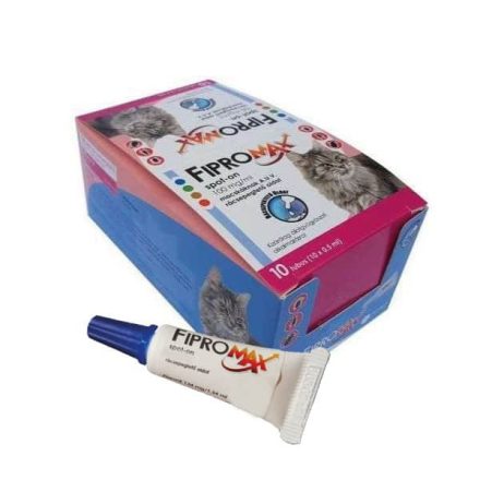 FIPROMAX Spot-on - Rácsepegtető oldat bolhák és kullancsok ellen macskáknak 1 db (0,5ml)