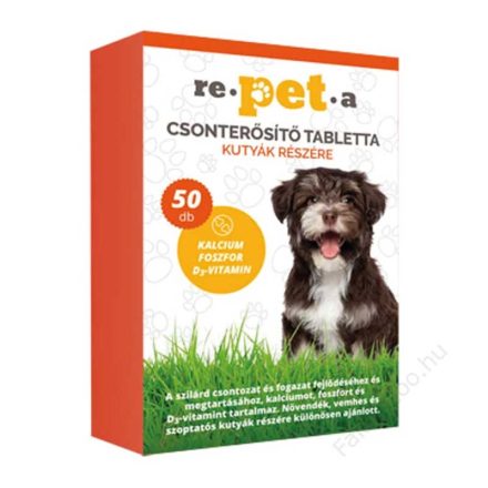 REPETA CSONTERŐSÍTŐ TABL 50DB KUTYÁNAK