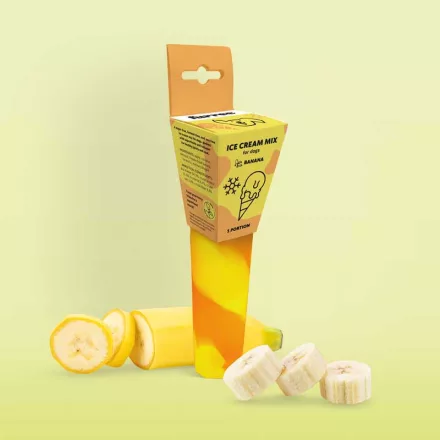 FÜRREE FAGYIPOR KUTYÁKNAK  10G BANÁN