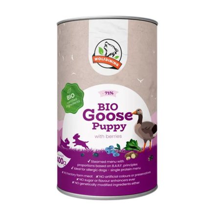 FARKASKONYHA BIO GOOSE PUPPY  400G