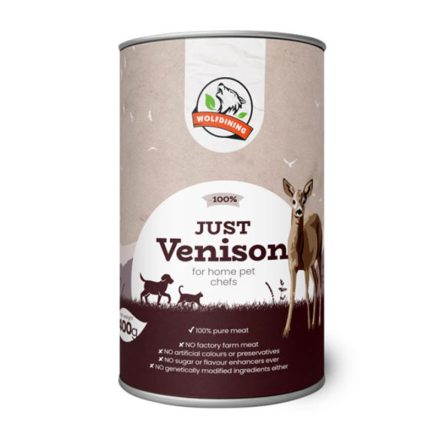 FARKASKONYHA KUTYA JUST VENISON 400 G