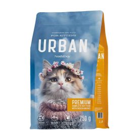 URBAN CAT KITTEN 34/17 750G CSIRKE/RIZS