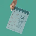 BAG ORGANI KUTYAPISZOK ZACSKÓ MINT/KARTON