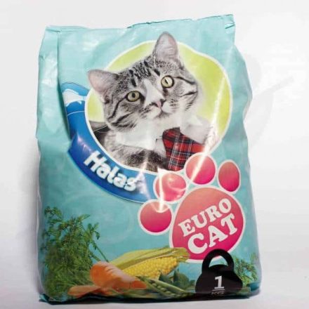 EURO CAT Száraz táp - halas 1kg