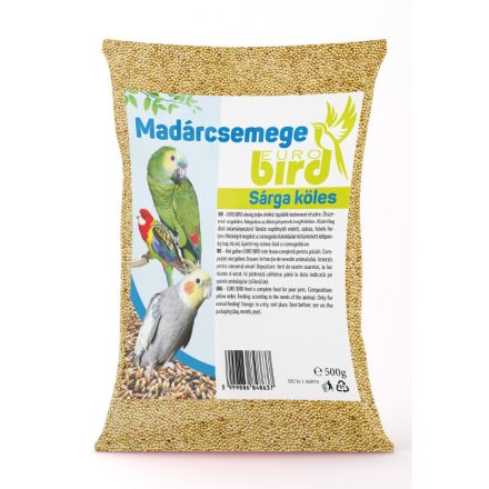 EURO BIRD MADÁR ELESÉG 500G SÁRGA KÖLES