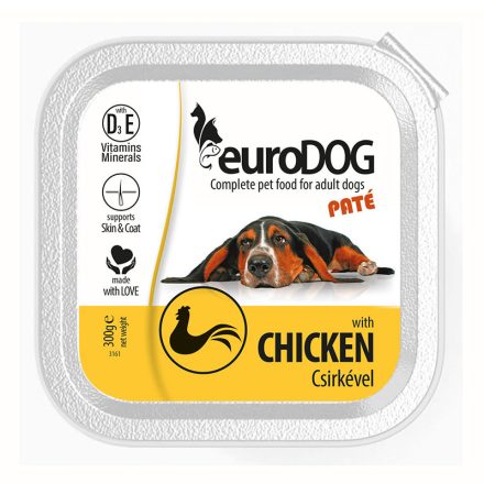 EURO DOG ALUTÁLKA PATÉ 300G CSIRKÉS 