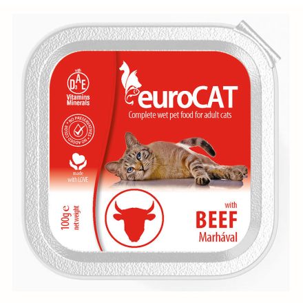 EURO CAT ALUTÁLKA 100G MARHA