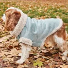 CAVLIFE JÉGKÉK IRHA KUTYA PULCSI XS MÉRET