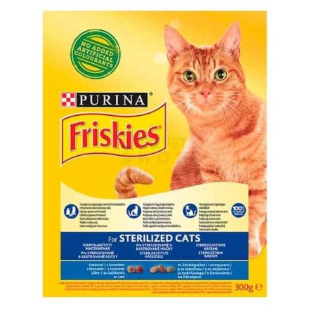 FRISKIES Sterilised Csirke-Zöldség 300g