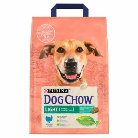 Dog Chow Light száraz kutyaeledel pulykával 2,5kg