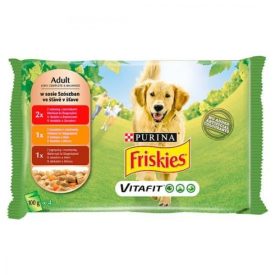 Friskies Vitafit Adult Marha/Csirke/Bárány 4x100g