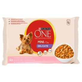 PURINA ONE DOG MINI POUCH 4X100G LAZAC+R+SR