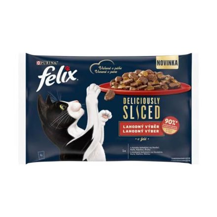 FELIX DELICIOUSLY MULTIPACK 4X80G MARHA/CSIRKE/KACSA/PULYKA