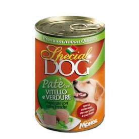   SPECIAL DOG Konzerv Pástétom borjúhússal és zöldségekkel 400g