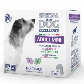   SPECIAL DOG Excellence Multipack Adult Mini – bárány és nyúl 12x100g