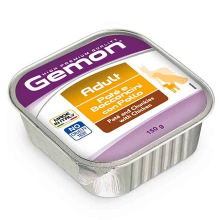Gemon Dog Alutálkás Pástétom és darabok csirkével 150g
