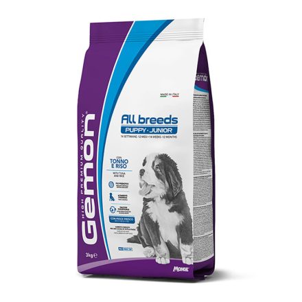 GEMON DOG PUPPY ALL BREEDS 3KG TONHAL-RIZS