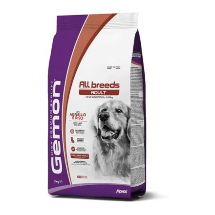 Gemon Dog Medium Adult Kutyaeledel Bárány-Rizs 3kg