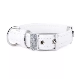 MY FAMILY BŐR NYAKÖRV SAINT TROPEZ 37-45CM FEHÉR