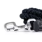 MY FAMILY EL PASO PÓRÁZ KÖTÉL-BŐR 180CM FEKETE