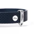 MY FAMILY MONZA NYAKÖRV BŐR 42-50CM S.KÉK