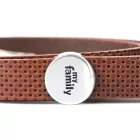 MY FAMILY MONZA BŐR PÓRÁZ 1,6-110CM BARNA