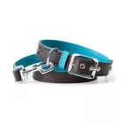 MY FAMILY HERMITAGE BŐR NYAKÖRV 22-26CM BARNA-TÜRKIZ