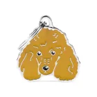 MY FAMILY FRIENDS ORANGE POODLE