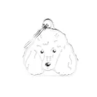 MY FAMILY FRIENDS WHITE POODLE