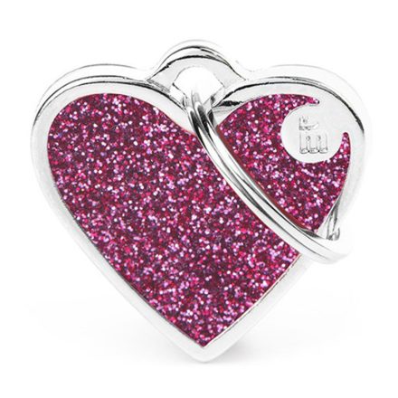 MY FAMILY SHINE KIS SZÍV PINK GLITTER