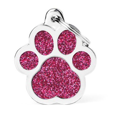 MY FAMILY SHINE GLITTER BIG PAW PINK