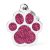 MY FAMILY SHINE GLITTER BIG PAW PINK