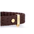 MY FAMILY MILANO NYAKÖRV BŐR-TEXTIL 37-45CM BARNA