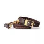 MY FAMILY MILANO NYAKÖRV BŐR-TEXTIL 22-26CM BARNA