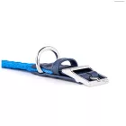 MY FAMILY MILANO NYAKÖRV BŐR-TEXTIL  22-26CM KÉK