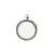 MY FAMILY SHINE GLITTER WHITE MEDIUM CIRCLE 