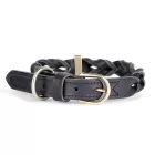 MY FAMILY ASCOT NYAKÖRV BŐR CSAVART 27-31CM FEKETE