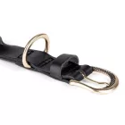 MY FAMILY ASCOT NYAKÖRV BŐR CSAVART 27-31CM FEKETE