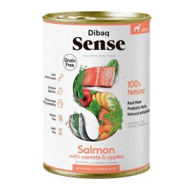   DIBAQ SENSE GABONAMENTES, HIPOALLERGÉN LAZACOS NEDVES KUTYATÁP