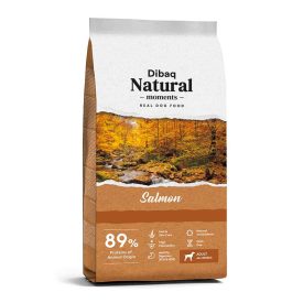   DIBAQ NATURAL MOMENTS ADULT SALMON - MAGAS PRÉMIUM MINŐSÉGŰ ELEDEL LAZACCAL KÖZE
