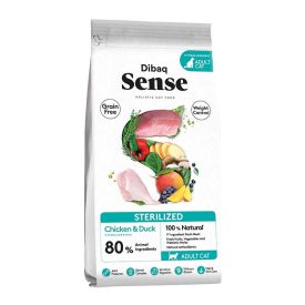 Dibaq Sense CAT Grain Free STERILIZ 1,5kg Csirke-Kacsa