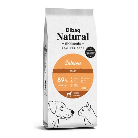 NATURAL BREEDER DOG SALMON 20KG LAZAC