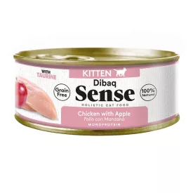   DIBAQ SENSE KITTEN CHICKEN WITH APPLE - GABONAMENTES, HIPOALLERGÉN ELEDEL CSIRKÉ