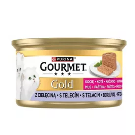 GOURMET GOLD KITTEN MOUSSE 85G BORJÚ