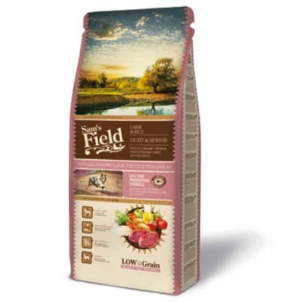 SAM'S FIELD Light & Senior Hipoallergén - bárány és rizs 13kg